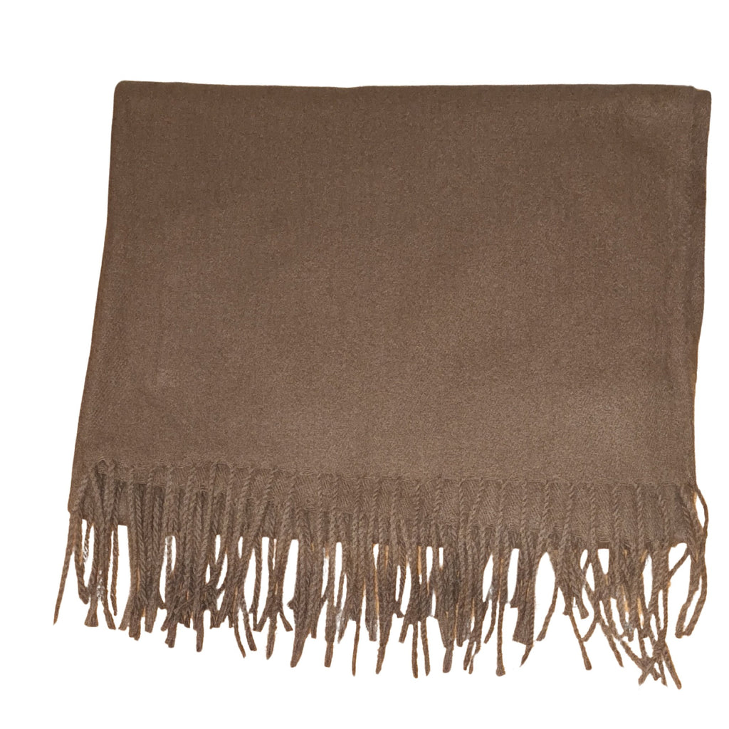 Scarf Solid Brown