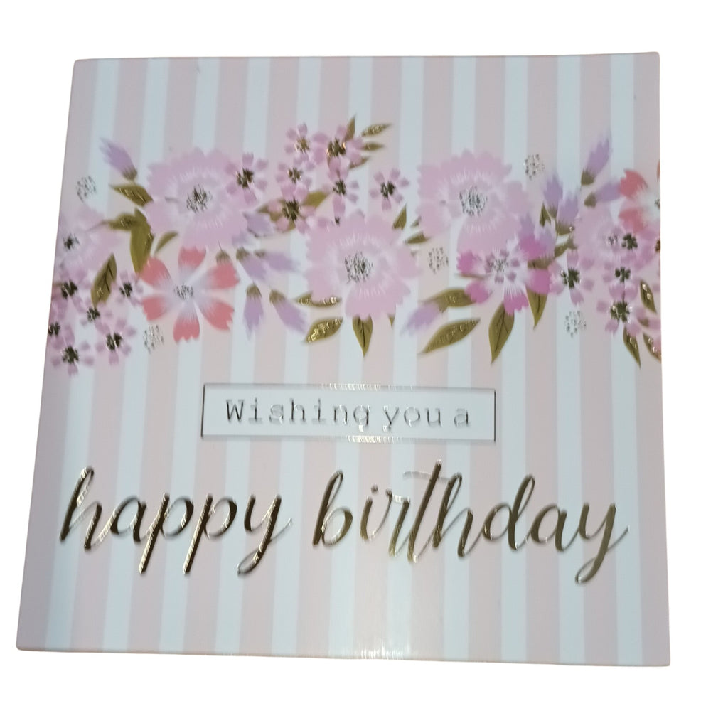 Card Wishing You A Happy Birthday 