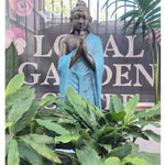 Load image into Gallery viewer, Blue Gold Buddha Statue 33x30x110