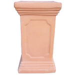 Load image into Gallery viewer, Grecian Urn And Pedestal Sq 55cm Antique T/cotta