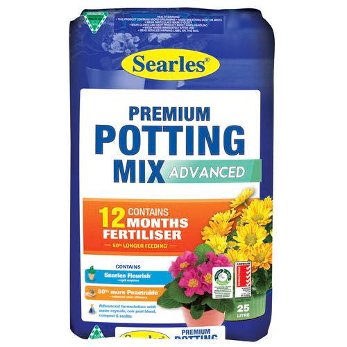Premium Potting Mix 25l Searles