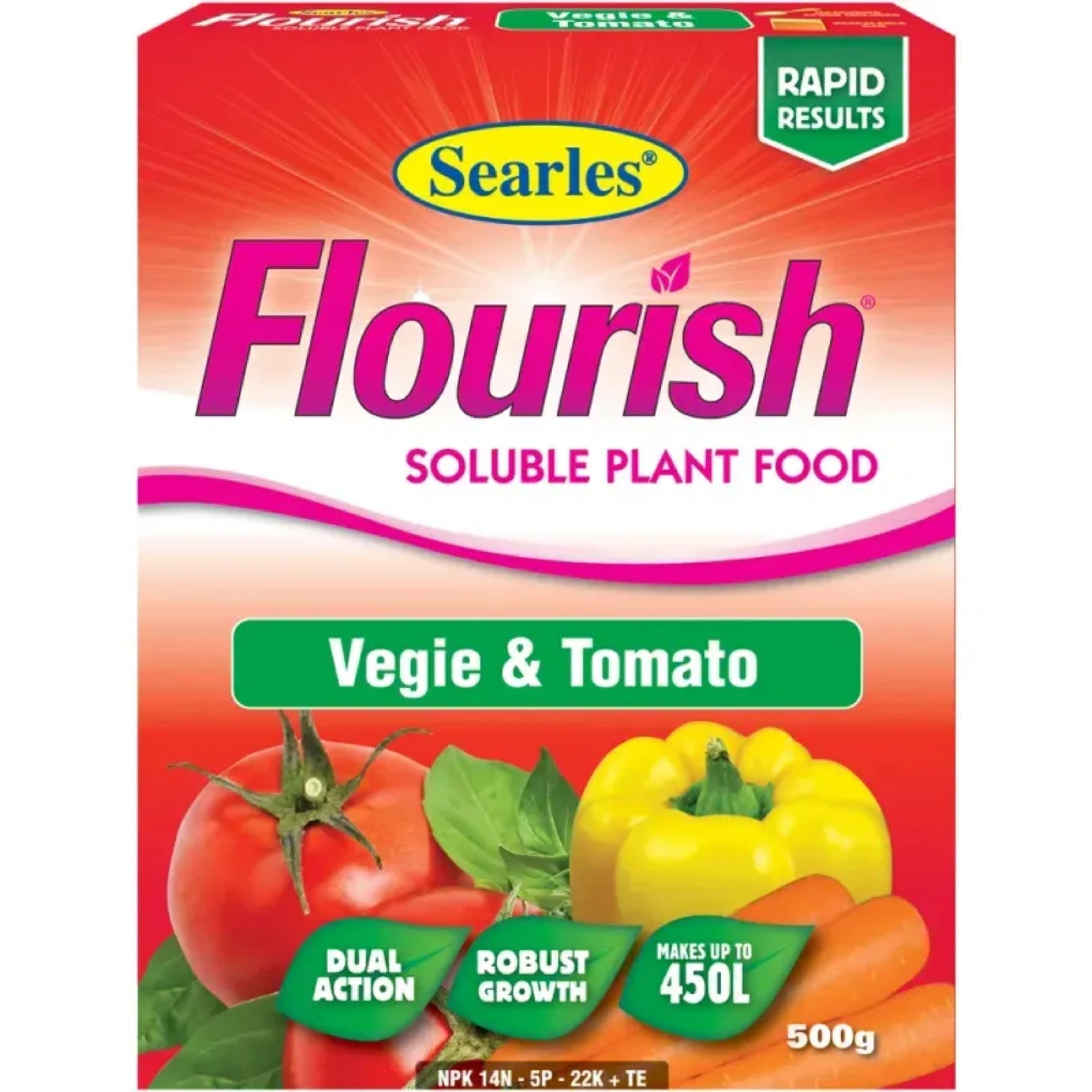 Flourish Tomato And Vegie 500g