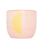 Load image into Gallery viewer, Rosa V2 Planter Pot Coral 14.5x12.5cm