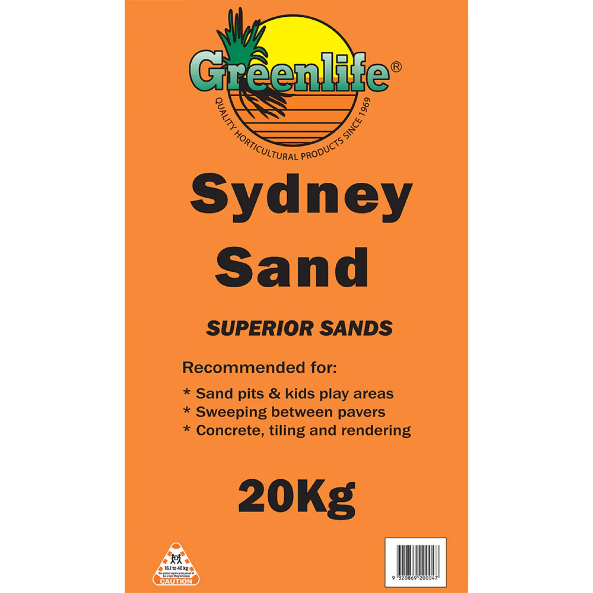 Sydney/sandpit 20kg