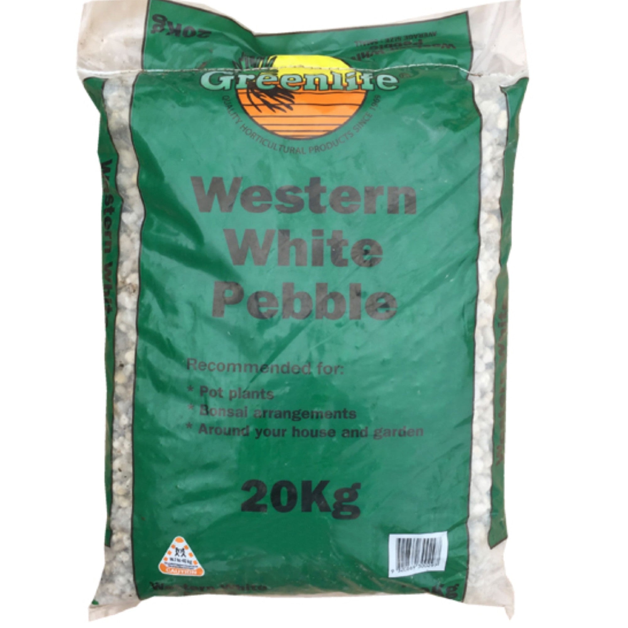 Western White Pebble Medium 20kg