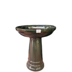 Load image into Gallery viewer, Ceramic Bird Baths - 4 Assorted Colours 46x60cm