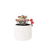 Load image into Gallery viewer, Urban Products Toadstool Planter White 13cm