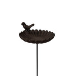Load image into Gallery viewer, Cast Iron Flower Birdfeeder 16.50x80x14cm