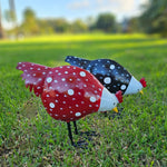Load image into Gallery viewer, Hen Pecking Asst Red/black 15x30x11cm