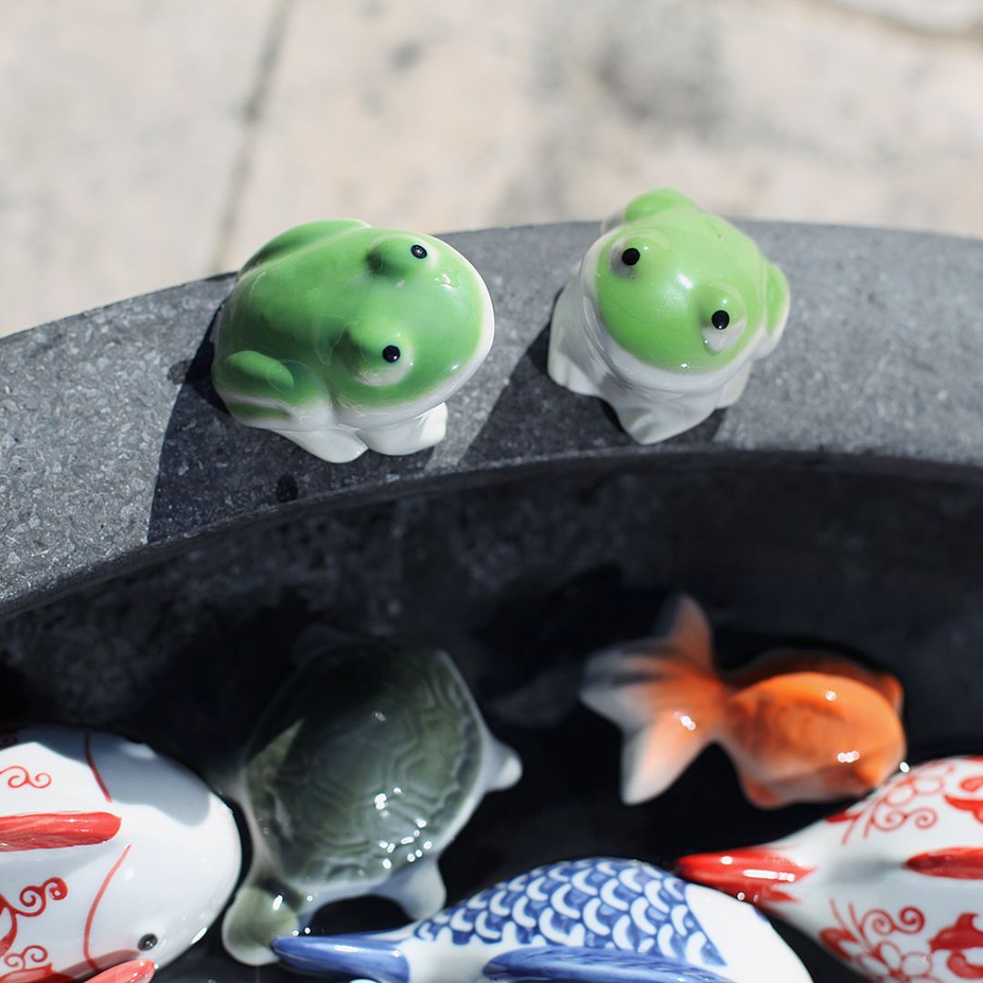 🐟Make a Splash: Floating Ceramics for Your Garden Paradise🐸