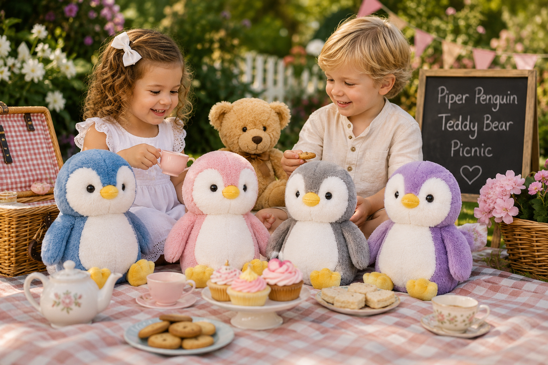PIPER PENGUIN - AUSTRALIAN MADE - QUALITY, SOFT AND CUDDLY