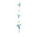 Hanging Acrylic  Crystal Blue Hummingbird Sun Catcher
