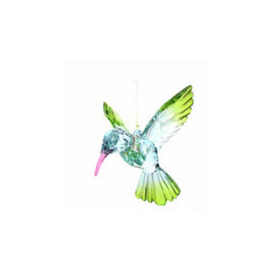 Acrylic Crystal Hummingbird Sun Catcher Blue/green