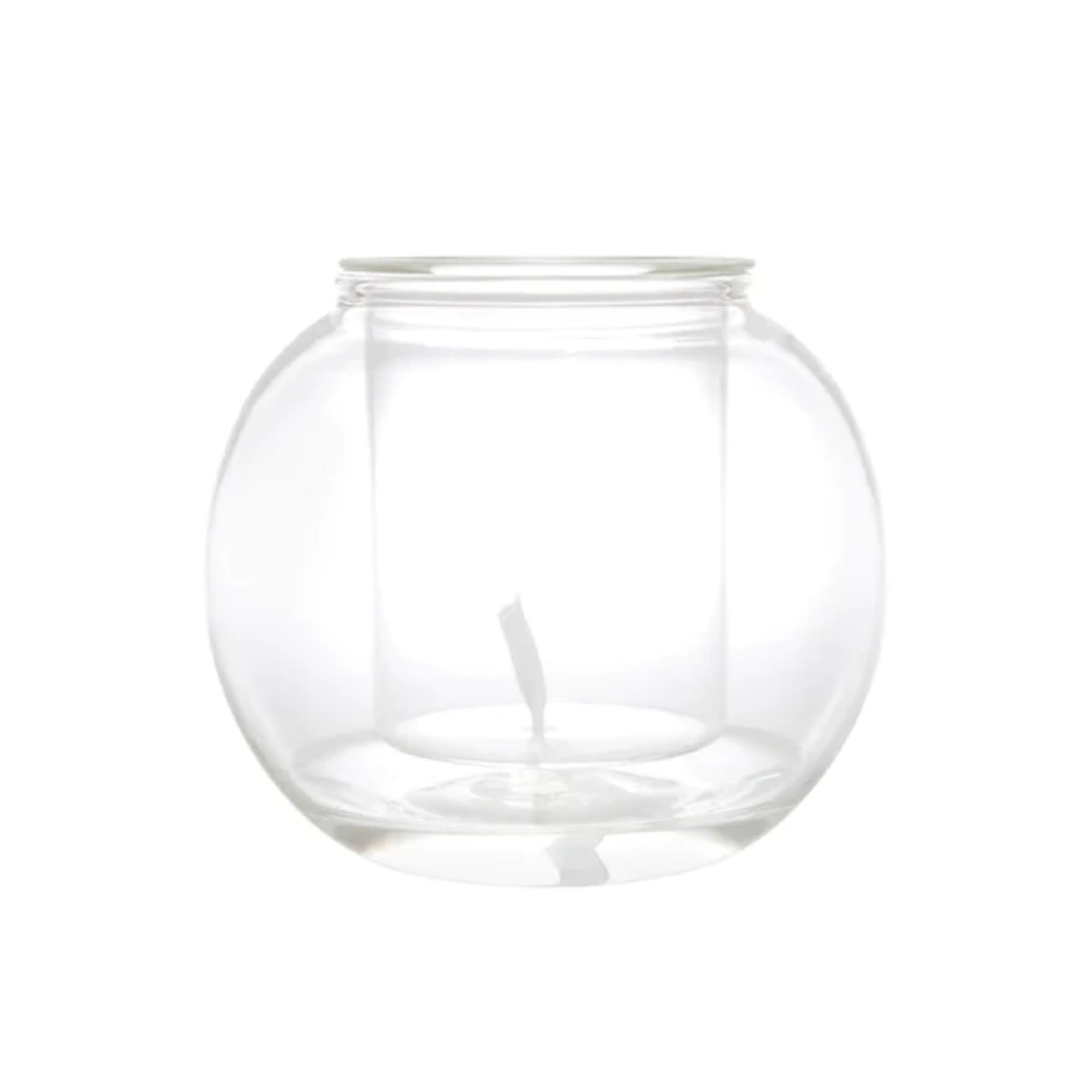 Medium Self-watering Glass Pot 14x12cm