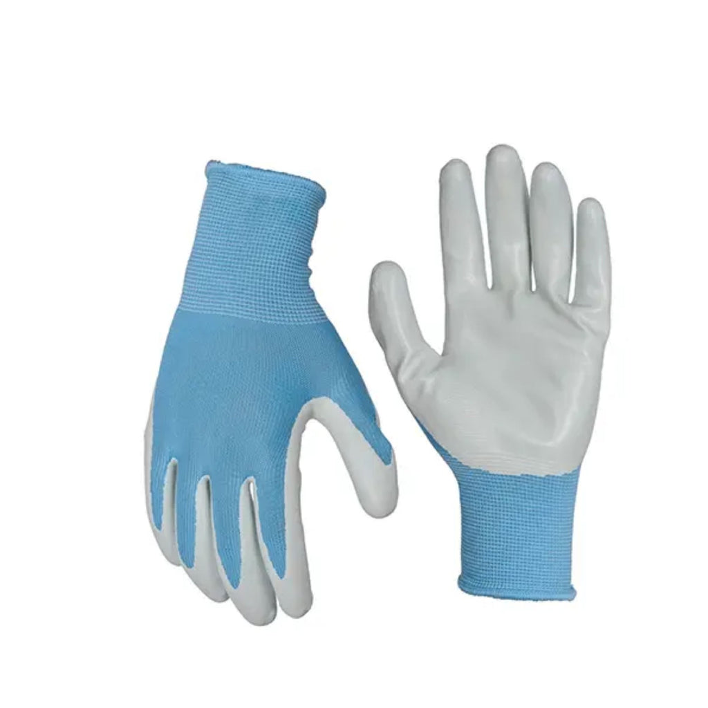 Soft Touch Gloves Blue Pastel Medium
