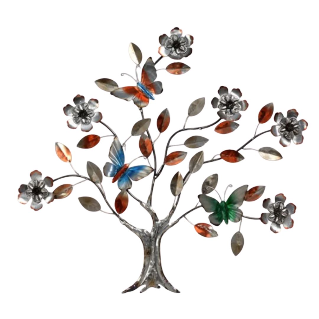 Metal Tree Wall Decor 80cm