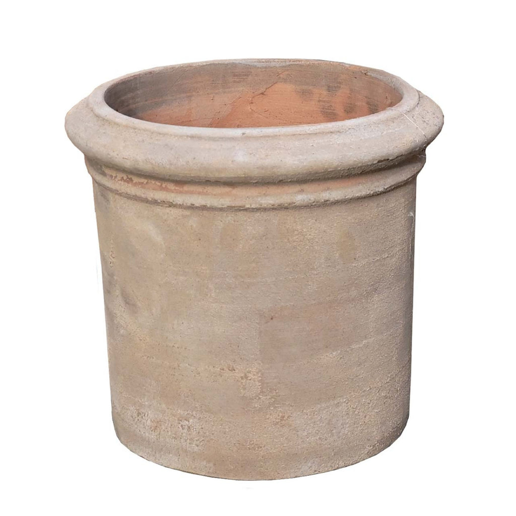 Mojay Antique Terracotta Doublerim Cylinder Medium