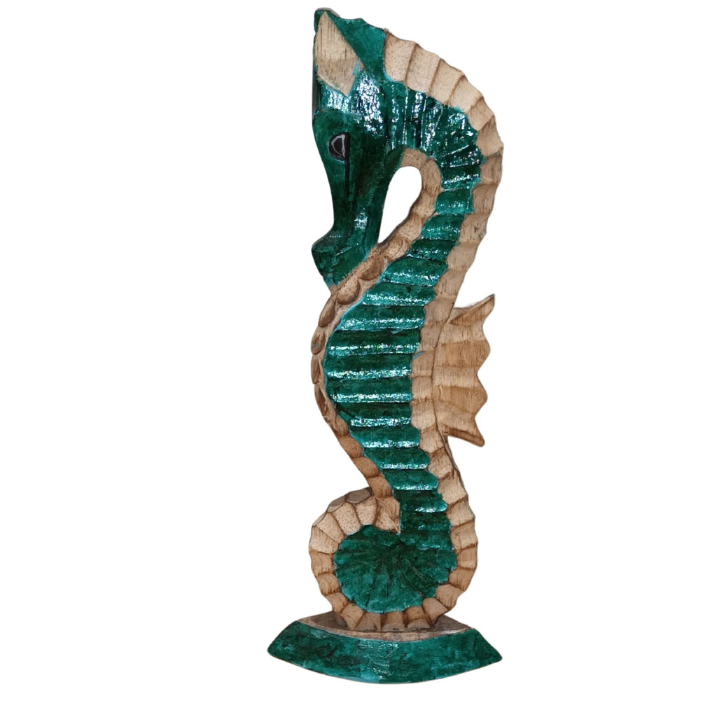 Standing Seahorse Turquoise Medium