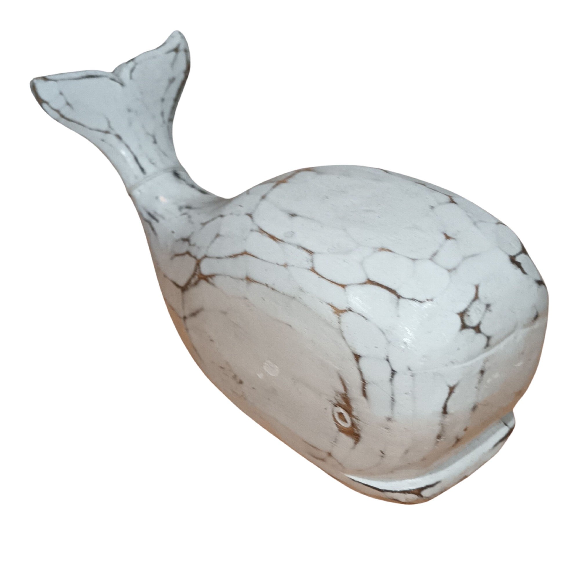 Whale Moby White Large