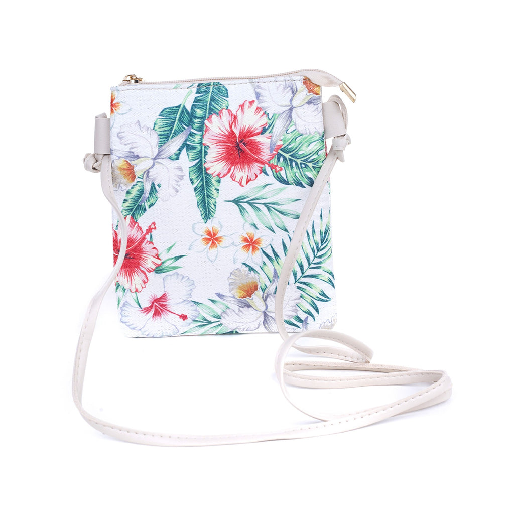 Bag White Flowers 5530-3