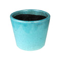 Tang Antique Cover Pot Rustic Blue 12x10cm