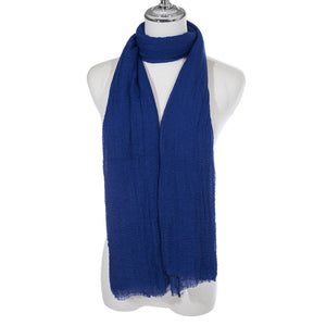 Ivys Scarf Sc1297-3 Royal Blue