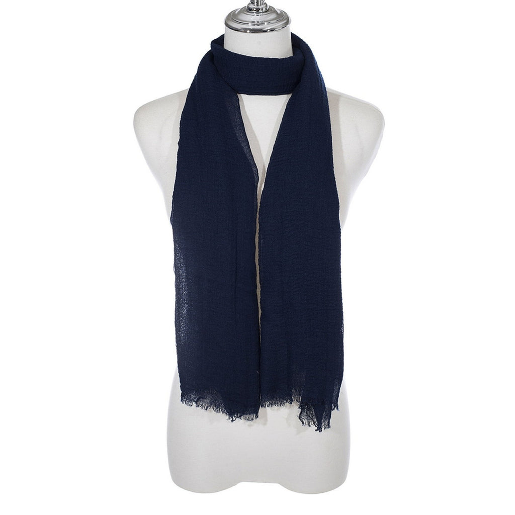 Ivys Scarf Sc1297 Navy