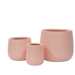 Load image into Gallery viewer, Fibrestone Duffle Pot [sz:20x22cm Clr:blush]
