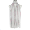 Ivys Scarf Sc1148-5 White