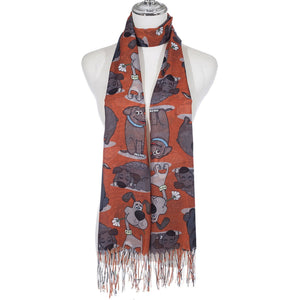 Ivys Scarf Sc1311-1 Orange