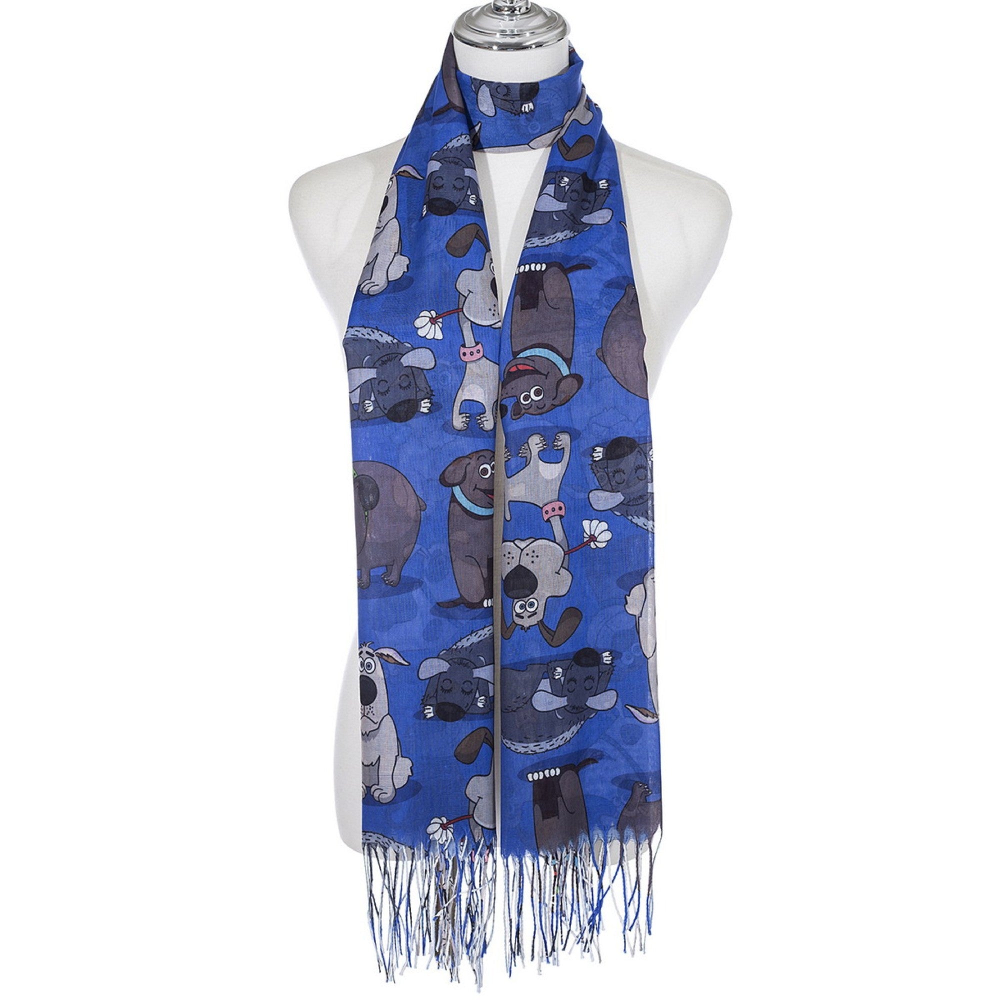 Ivys Scarf Sc1311-6 R Blue