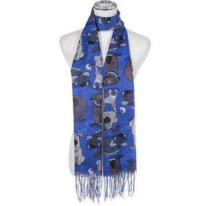 Ivys Scarf Sc1311-6 R Blue