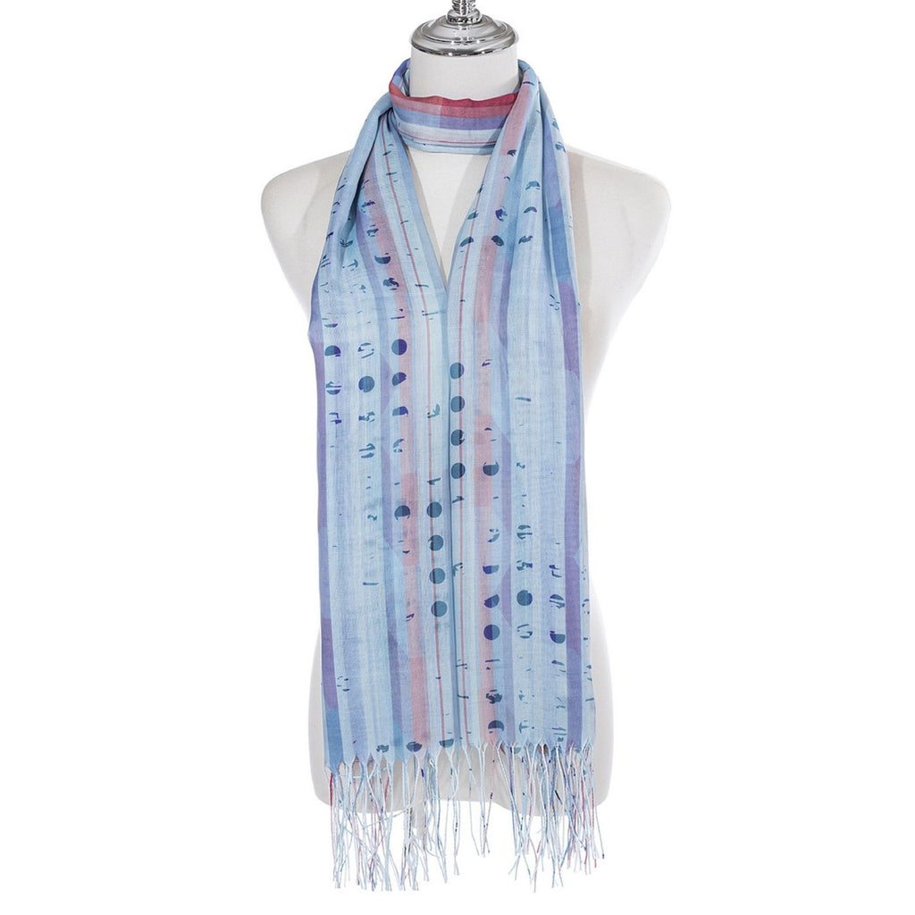 Ivys Scarf Sc1351-1 Blue