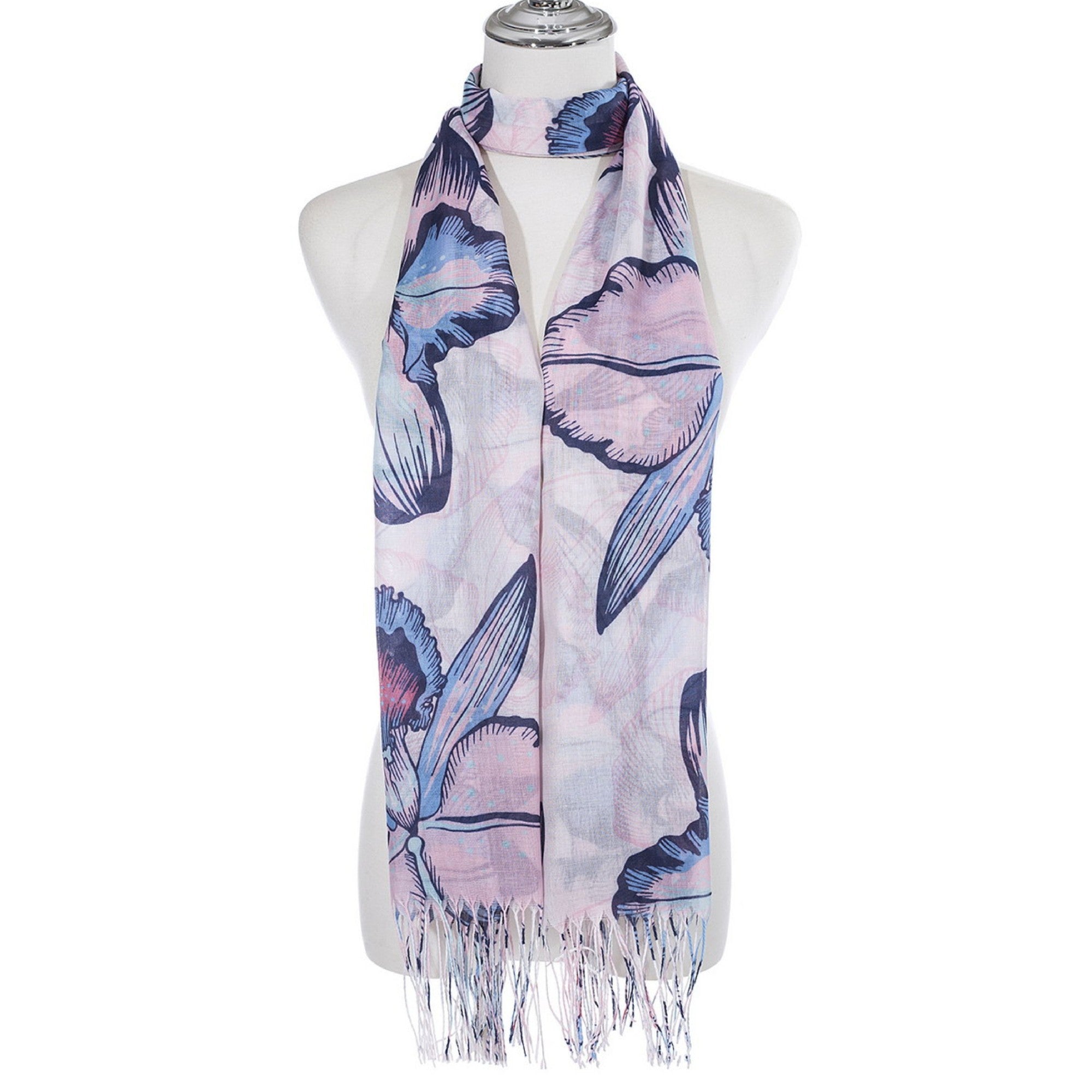 Ivys Scarf Sc1357-3 Pink