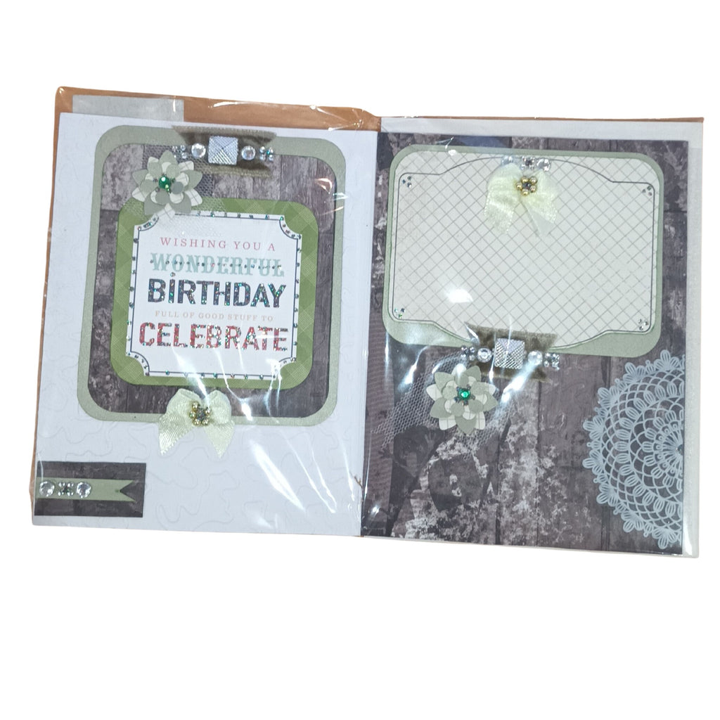 Hand Crafted Gift Card Birthday