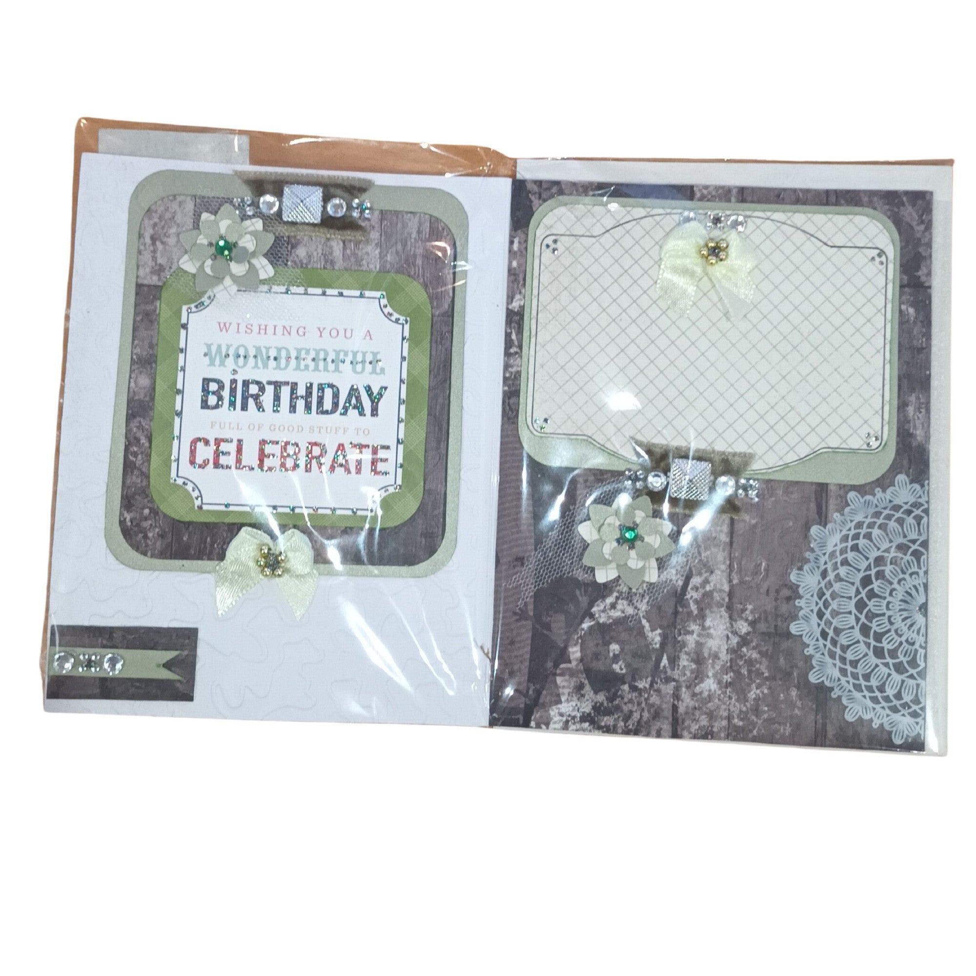 Hand Crafted Gift Card Birthday