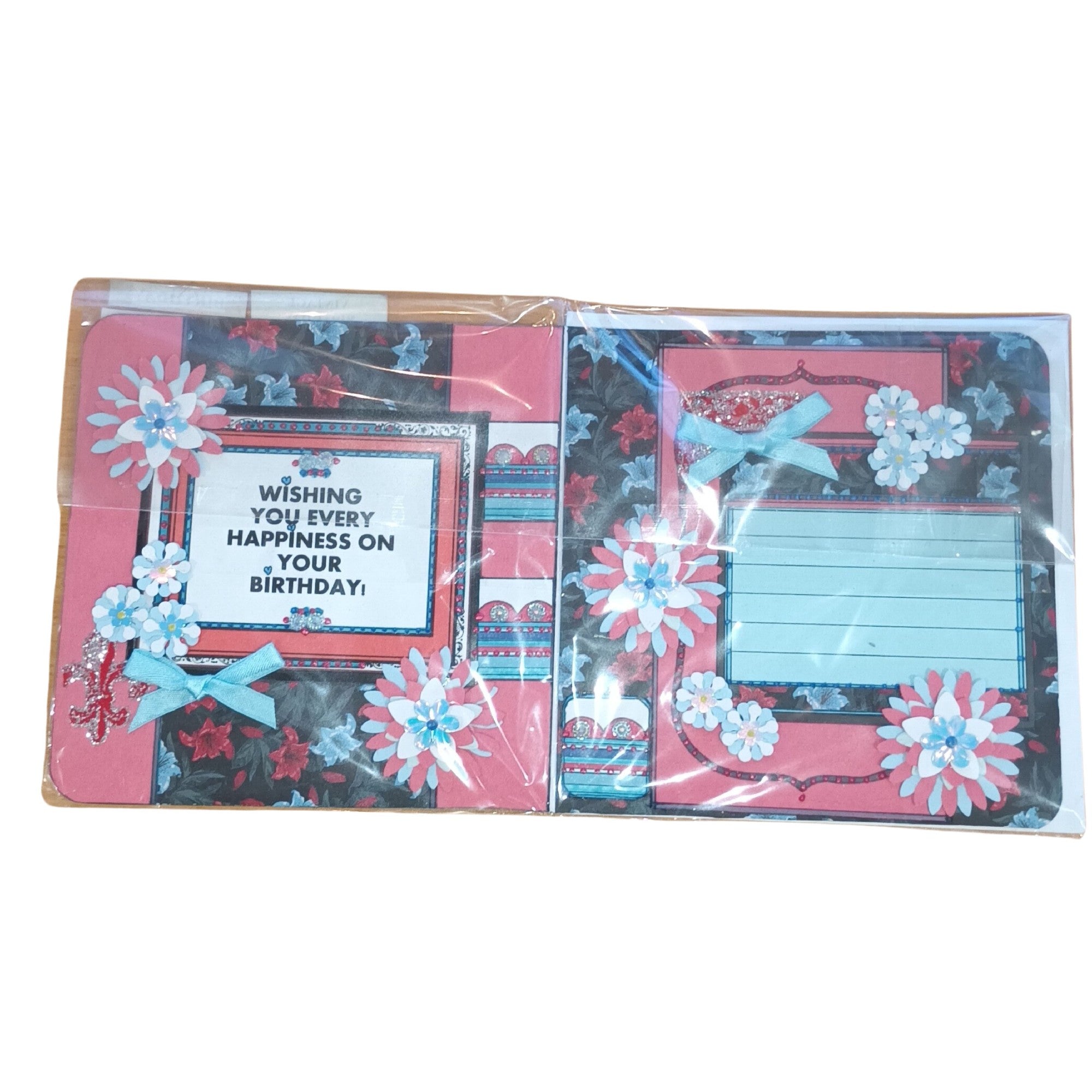 Hand Crafted Gift Card Vintage Birthday
