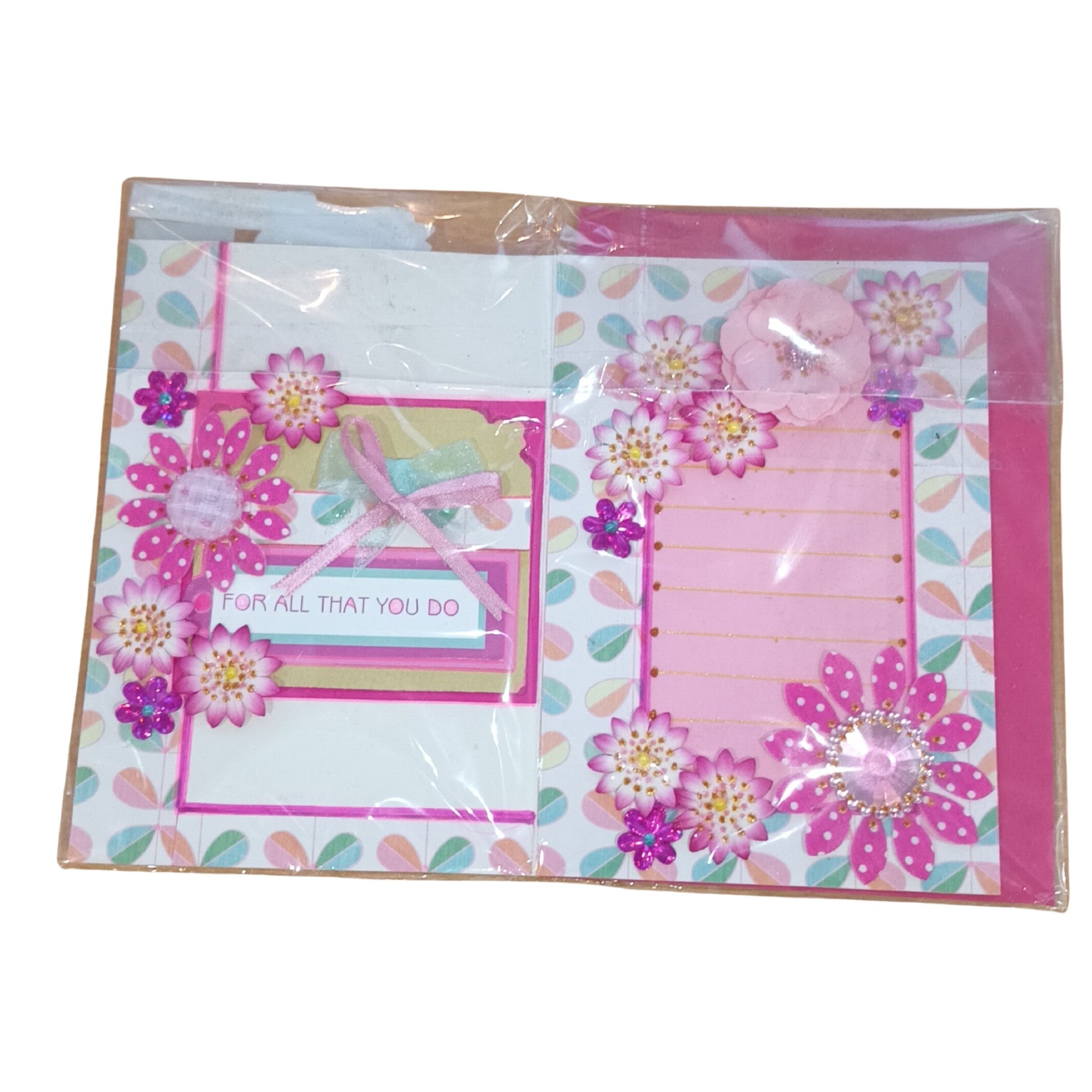 Hand Crafted Gift Card Thank You In Appreciation