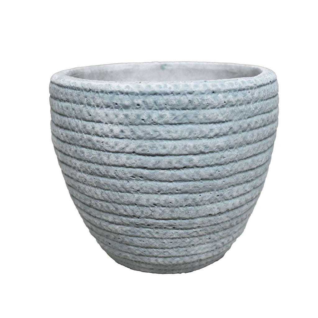 Dart Weave Egg Skyblue 19x18cm