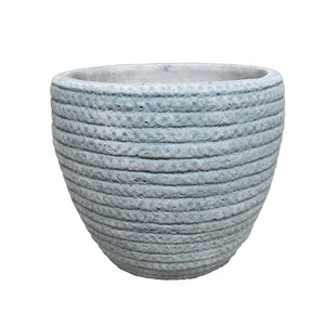 Dart Weave Egg Skyblue 19x18cm