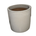 Load image into Gallery viewer, Glazed Cylinder White [sz:small Clr:white]
