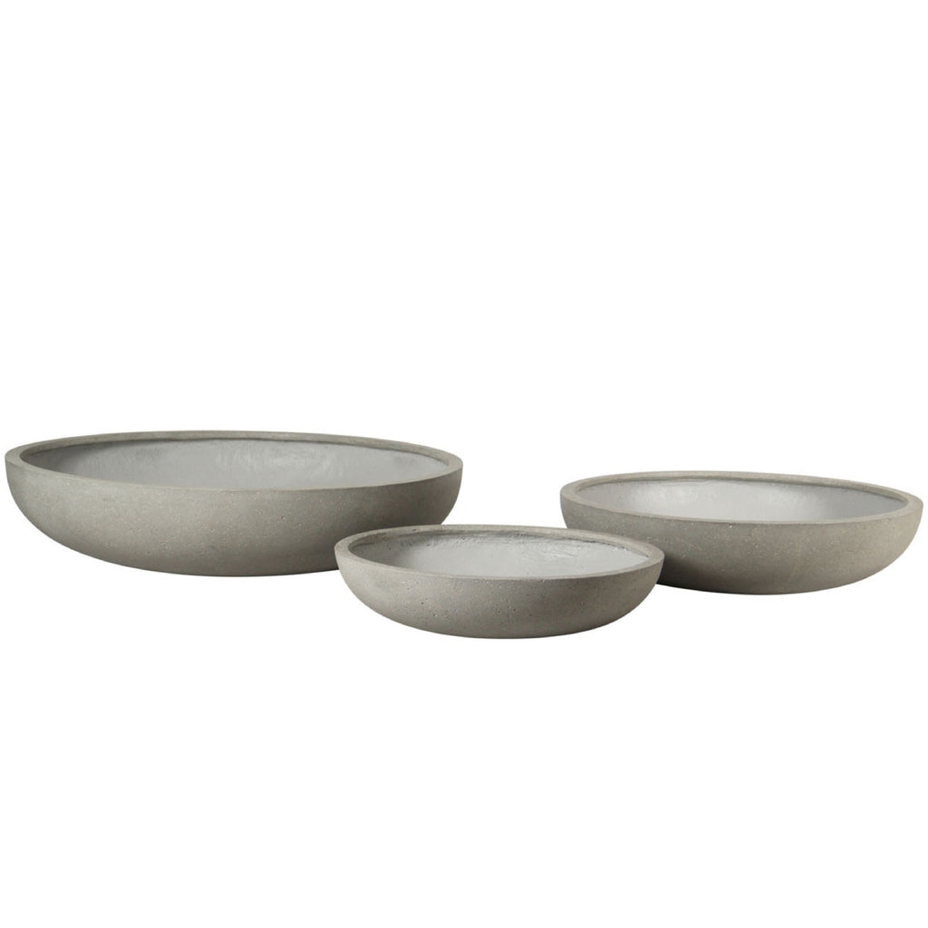 Urbancrete Low Bowl Cement [sz:medium Clr:cement]