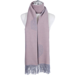 Scarf Dark Pink 1799-5