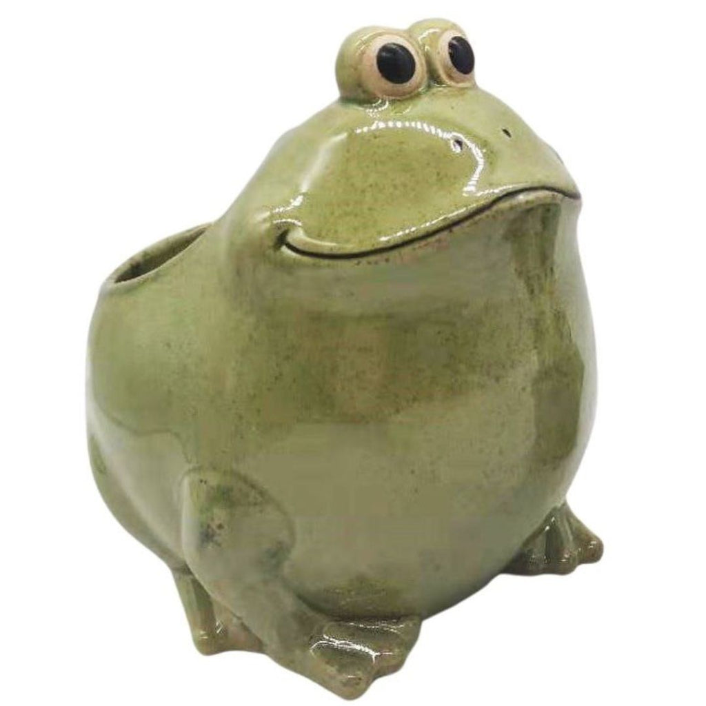 Urban Products Frog Planter Green Large 16cm