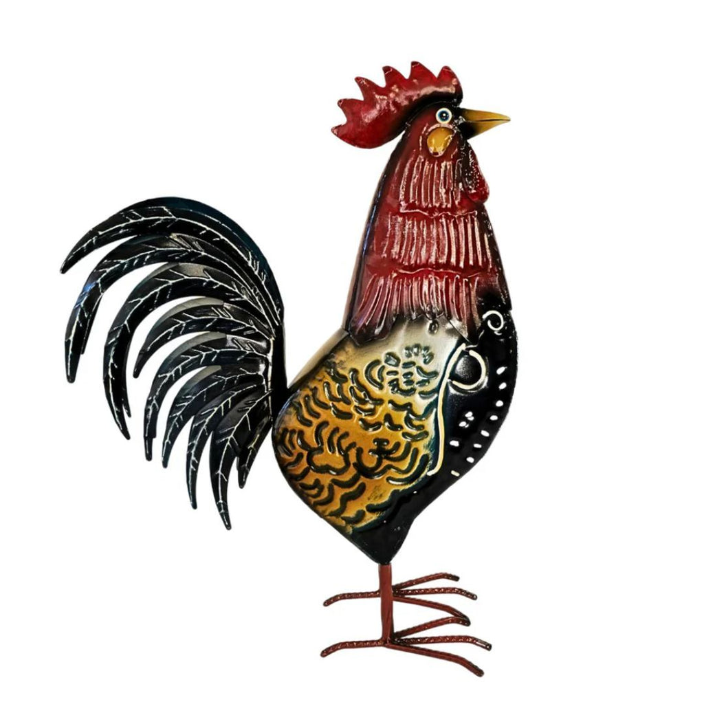 Bronrob Rooster Gr1256 35x44x17cm