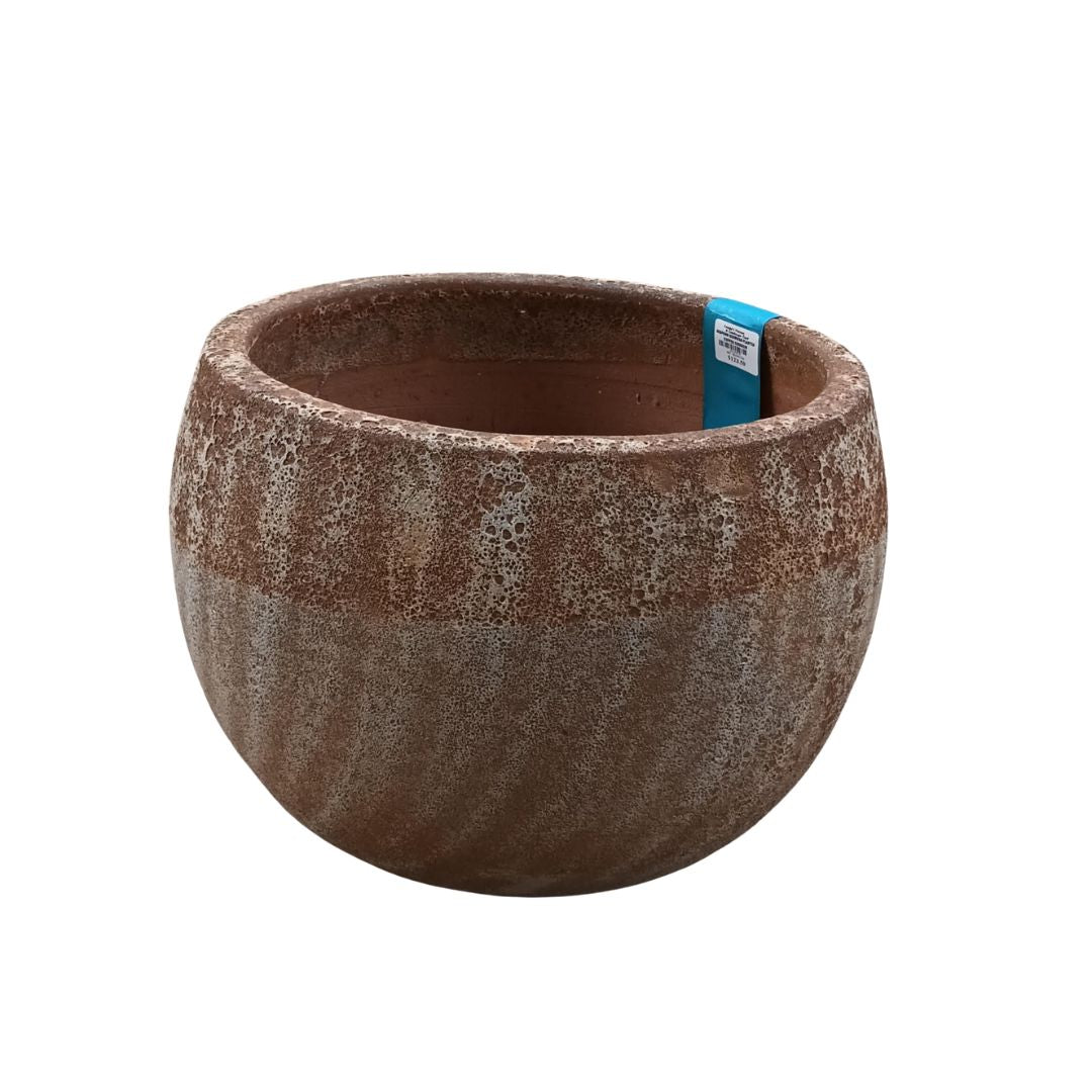 Mojay Seafoam Bermuda Planter Copper 42x30cm