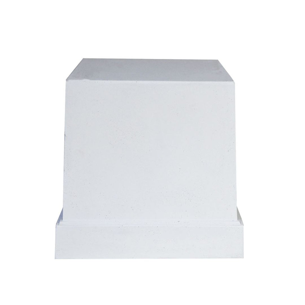 Gardenlite Pedestal White 38x36cm