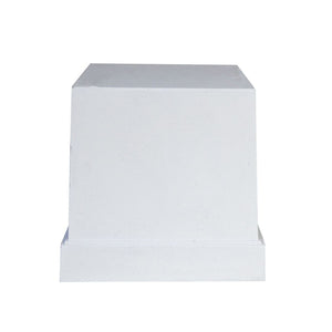 Gardenlite Pedestal White 38x36cm