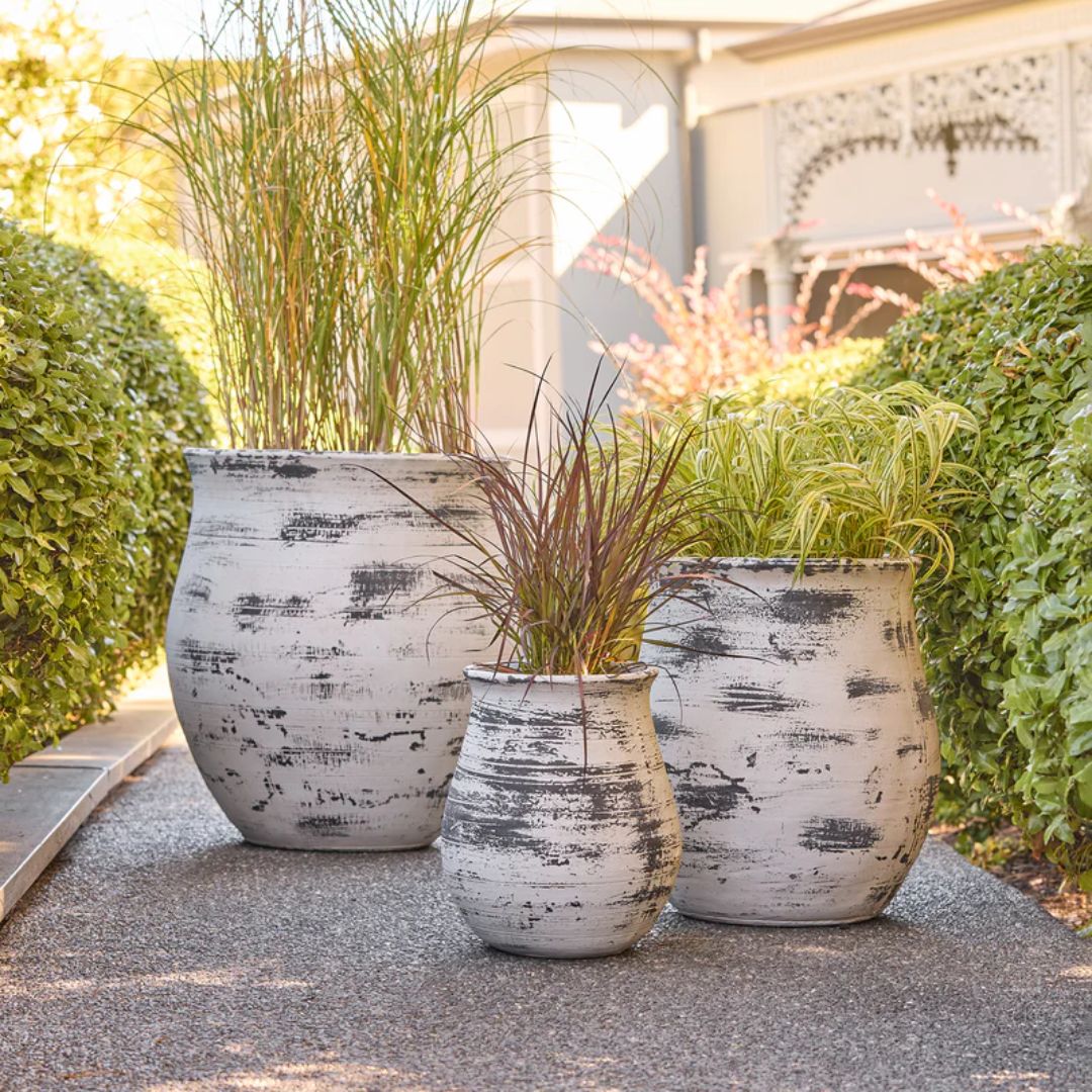 Drift Urn White Large 46x51cm