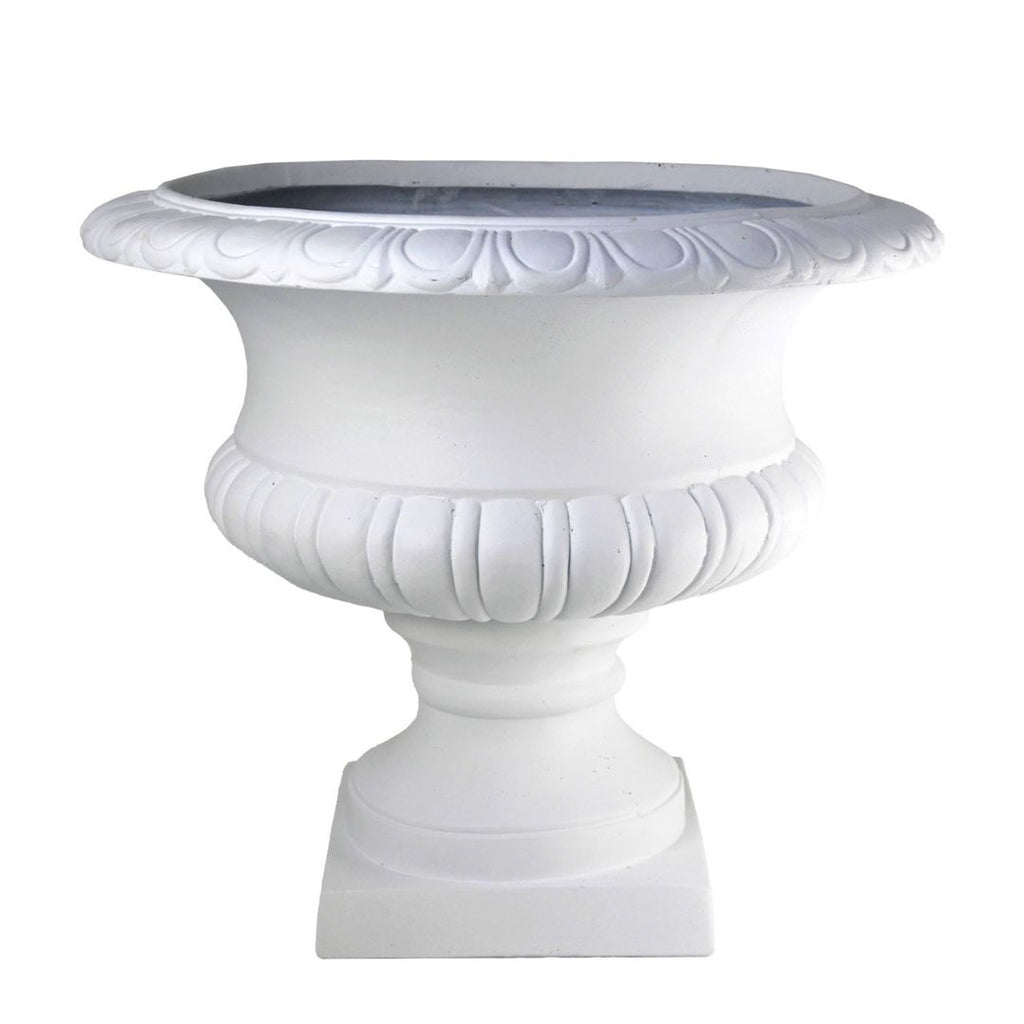 Mojay Gardenlite Wide Urn White 63x56cm